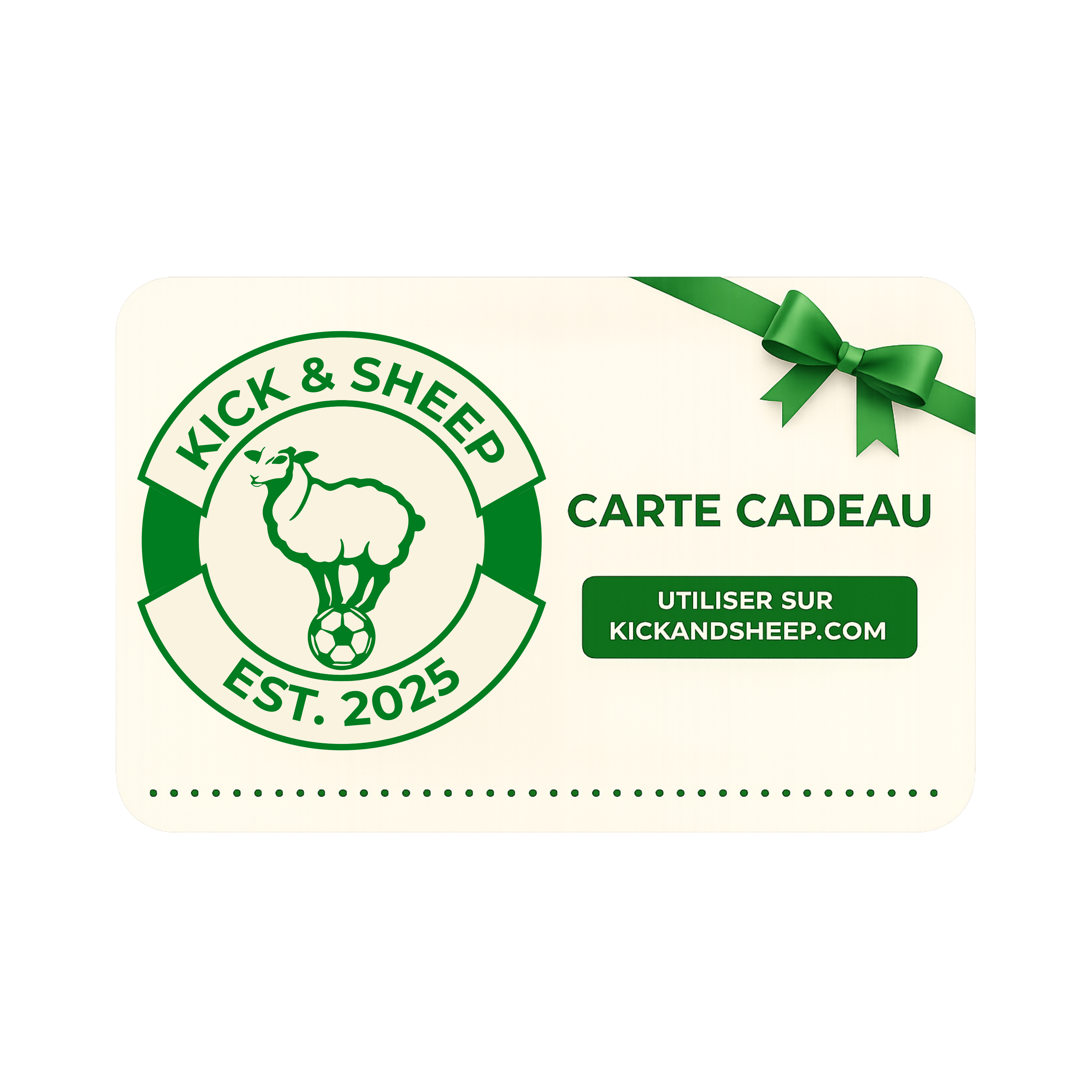 Carte cadeau Kick & Sheep